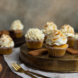 Kürbis Cupcakes mit Creamcheese Frosting